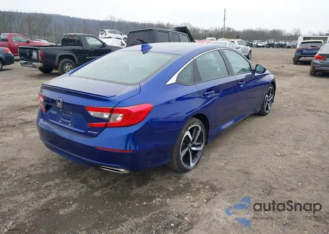 2020 Honda Accord Sport from USA, damaged, VIN 1HGCV1F33LA148147